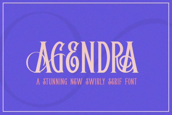 Agendra Font - Featured Image