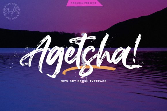 Agethsa Font - Featured Image