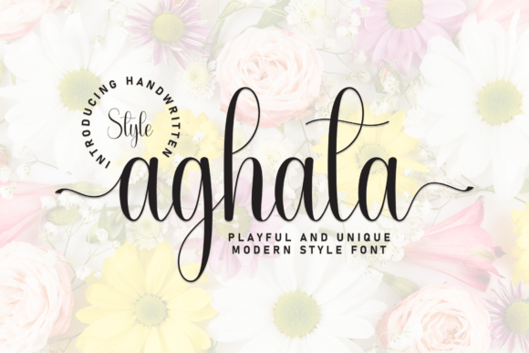 Aghata Font - Featured Image
