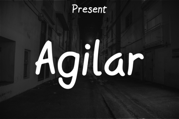 Agilar Font - Featured Image