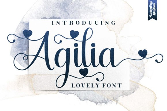 Agilia Font - Featured Image