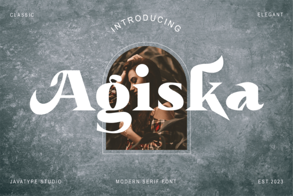 Agiska Font - Featured Image