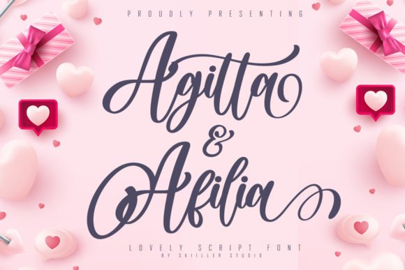 Agitta Afilia Font - Featured Image
