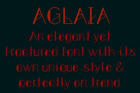 Aglaia Font - Featured Image