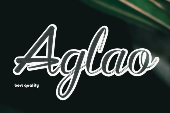 Aglaonema Font - Featured Image