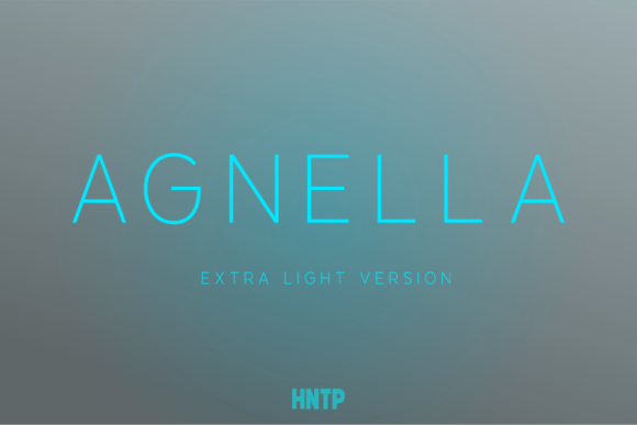 Agnella Extra Light Font - Featured Image