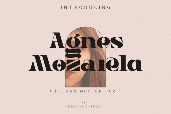 Agnes Mozarela Font - Featured Image
