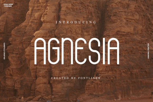 Agnesia Font - Featured Image