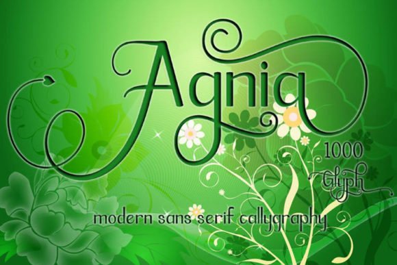 Agnia Font - Featured Image