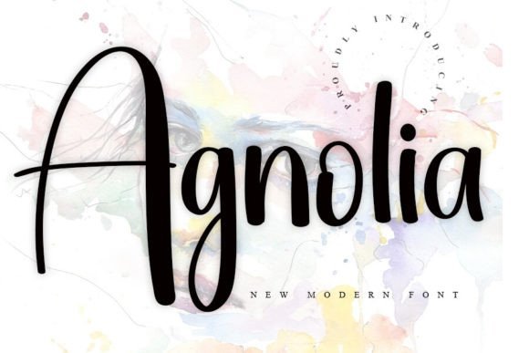 Agnolia Font - Featured Image