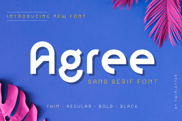 Agree Font - Featured Image