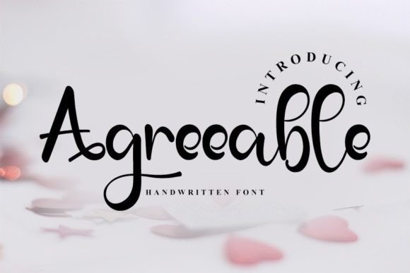 Agreeable Font - Featured Image