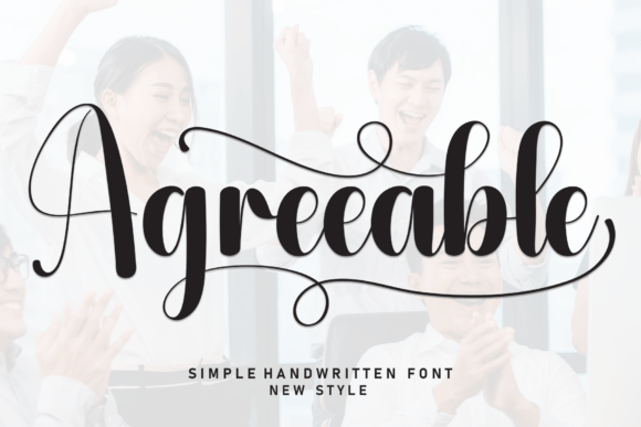 Agreeable Font - Featured Image