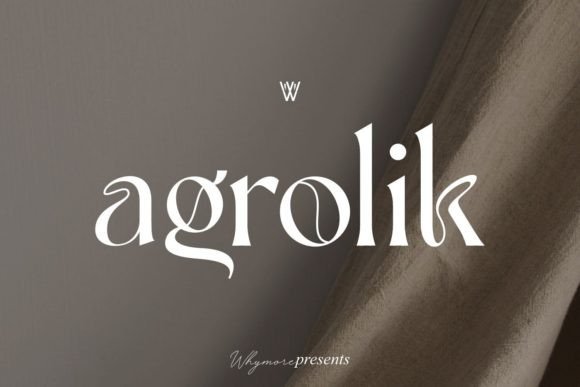 Agrolik Font - Featured Image
