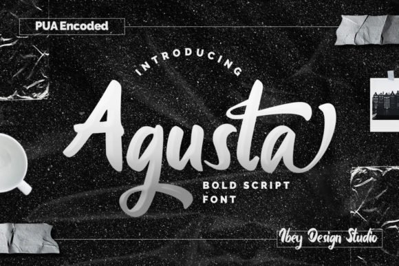 Agusta Font - Featured Image