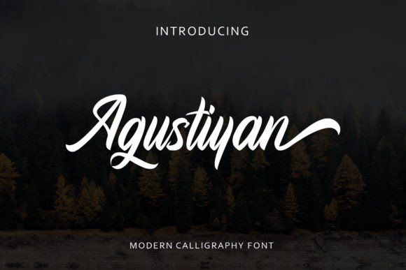 Agustiyan Font - Featured Image