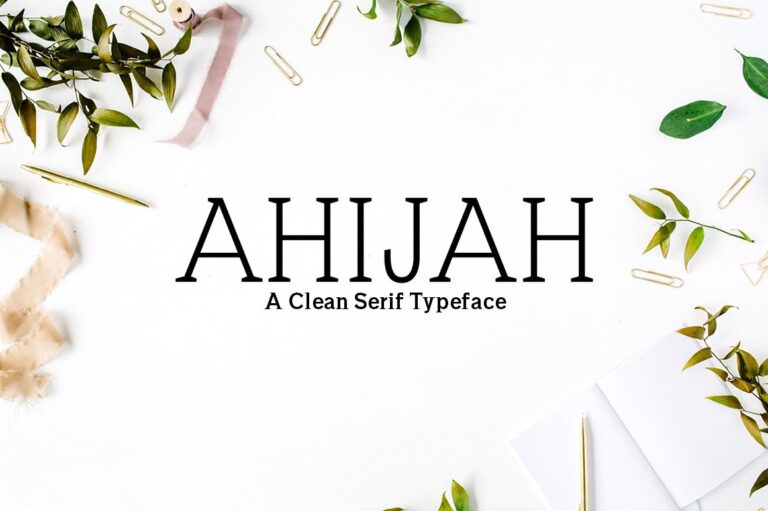 Ahijah Font - Featured Image