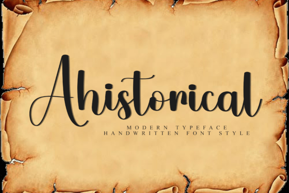 Ahistorical Font - Featured Image