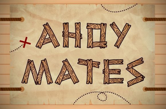 Ahoy Mates Font - Featured Image