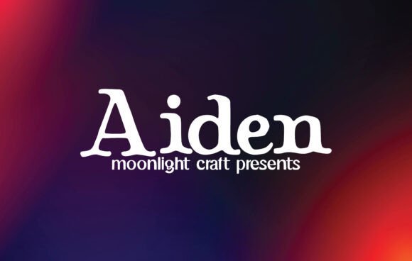 Aiden Font - Featured Image