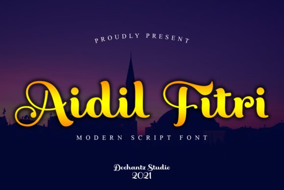 Aidil Fitri Font - Featured Image