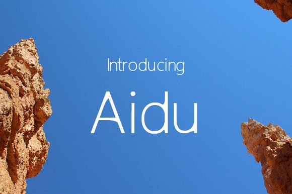 Aidu Font - Featured Image