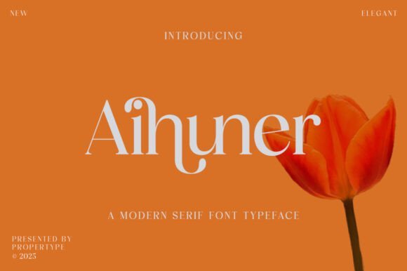 Aihuner Font - Featured Image
