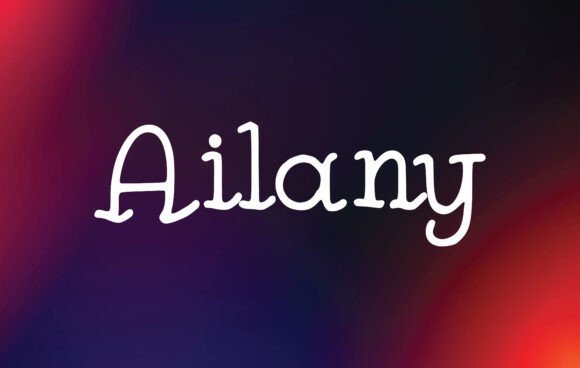 Ailany Font - Featured Image