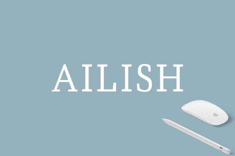 Ailish Font - Featured Image