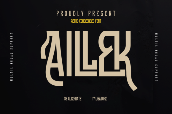 Aillek Font - Featured Image