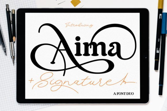 Aima Font - Featured Image