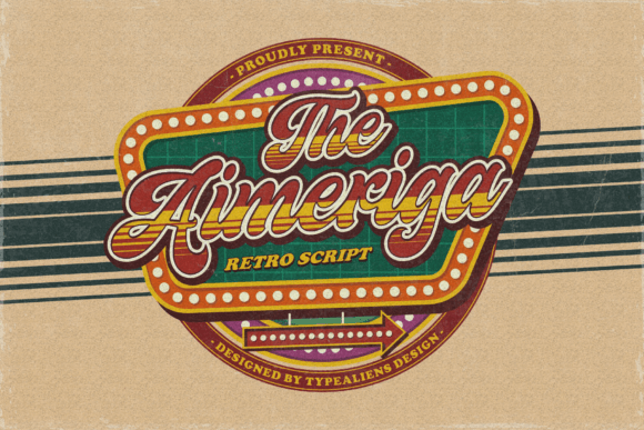 Aimeriga Font - Featured Image