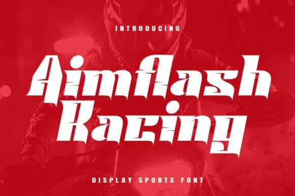 Aimflash Font - Featured Image