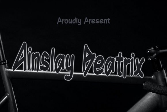 Ainslay Beatrix Font - Featured Image