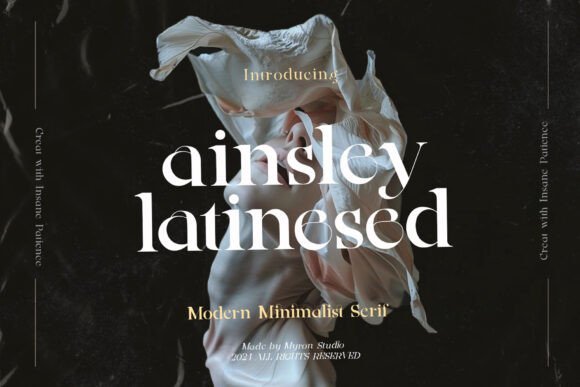 Ainsley Latinesed Font - Featured Image