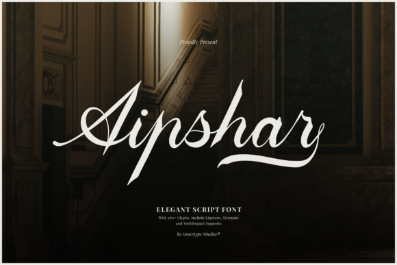 Aipshar Font - Featured Image