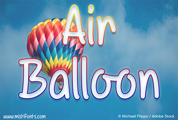 Air Balloon Font - Featured Image