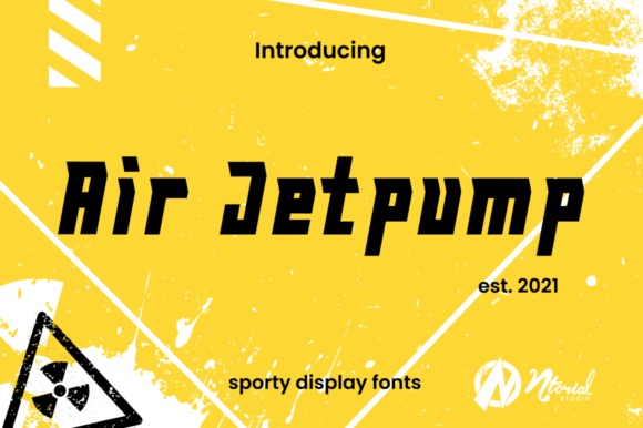 Air Jetpump Font - Featured Image
