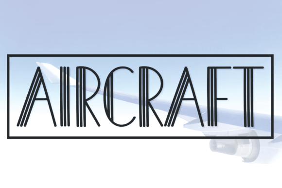 Aircraft Font - Featured Image
