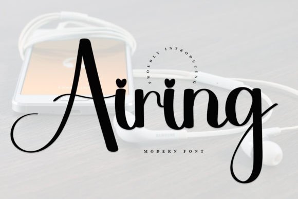 Airing Font - Featured Image