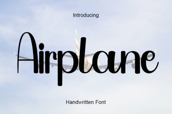 Airplane Font - Featured Image