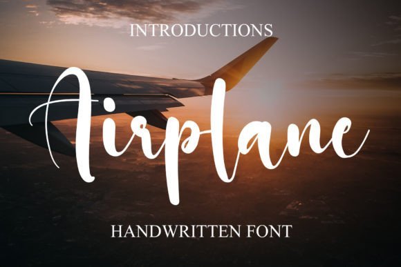 Airplane Font - Featured Image