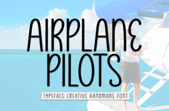 Airplane Pilots Font - Featured Image