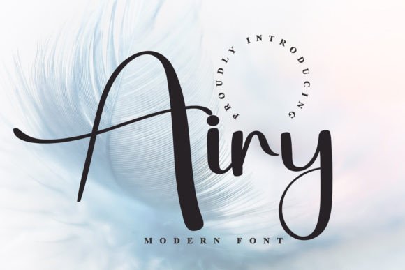 Airy Font - Featured Image