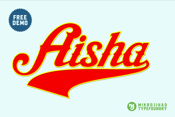 Aisha Font - Featured Image