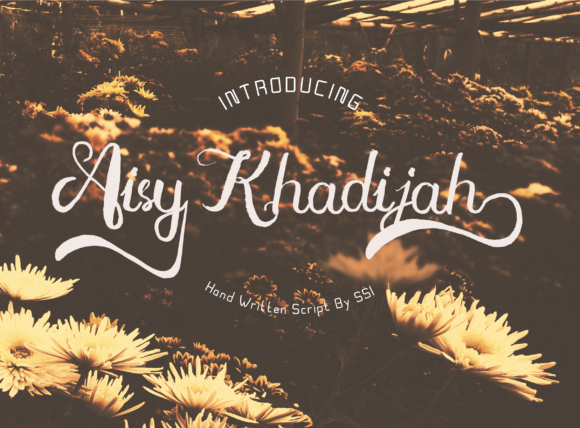 Aisy Khadijah Font - Featured Image