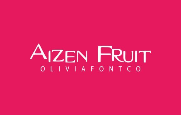 Aizen Fruit Font - Featured Image