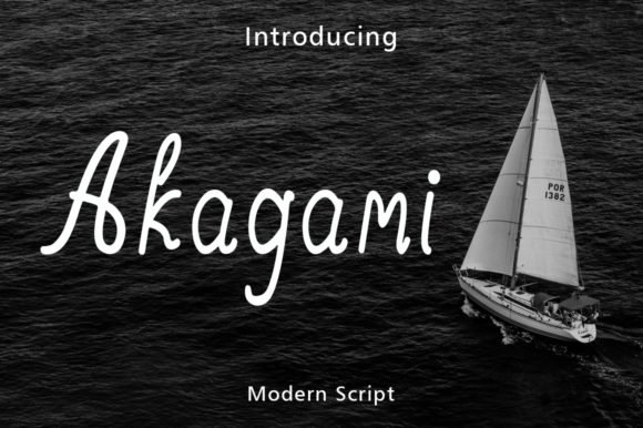 Akagami Font - Featured Image