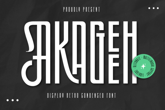 Akageeh Font - Featured Image