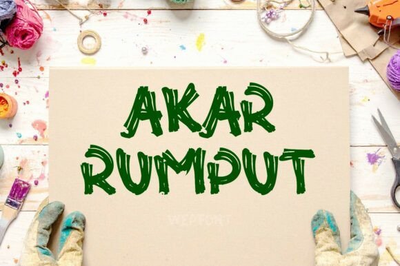 Akar Rumput Font - Featured Image